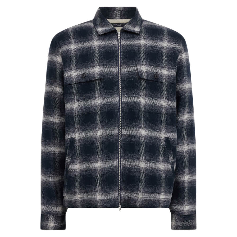 AllSaints Marley Brushed Checked Jacket